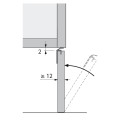 Turbo-clip Hettich oldals� profilhoz