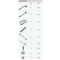 Vese t�lca C, balos, antracit, 450mm
