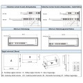 Zenobox 9mm �veges k�va, 217mm, feh�r, 500mm