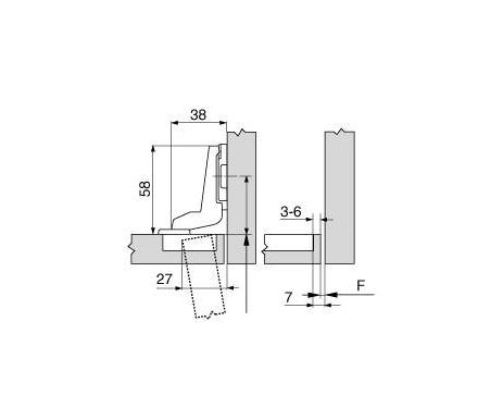 Blum Modul 100 fok kzzr kivetpnt