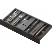 Zenobox osztott t�rol�, antracit, 100x473x54mm