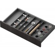 Zenobox s�/borstart�, antracit, 100x473x54mm