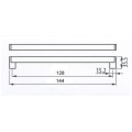 Foganty� 1123, inox, 128mm