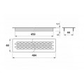 Szellzrcs GTV, alu, 60x484mm