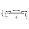 Foganty� 1043, barna vir�g, 96mm