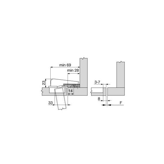 Blum Modul pill�rp�nt k�z�z�r�
