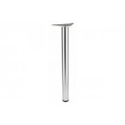 Asztall�b hengeres, alu, 710mm