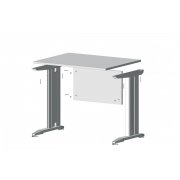 Asztall�b irodai (T), sz�rke, 725x600x62mm