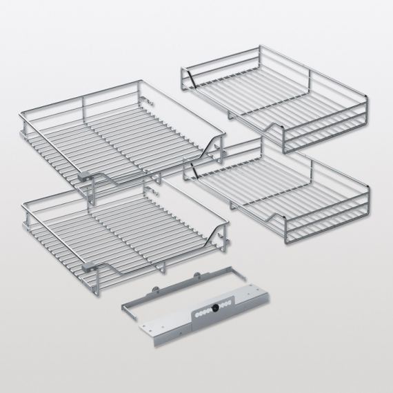 Konyhai sarokmechanizmus Magic Corner Comfort kosrszett, krm, 450mm