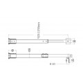 �vegpanel �sszek�t�, kr�m, 920-1150mm