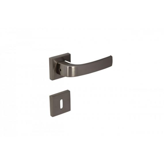 Kilincs Pera WC z�rhoz, inox-feh�r
