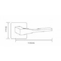 Kilincs Victory BB-kulcsos, inox