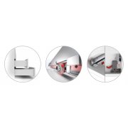 Smart rejtett nyomsra nyl teljes kihzs sn, 250mm