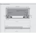 Smart rejtett nyomsra nyl teljes kihzs sn, 250mm