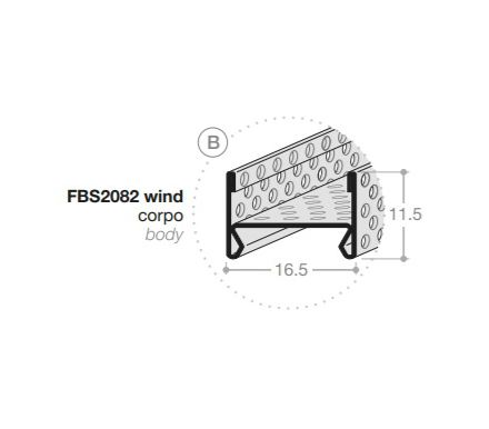 Led profil WINDLIGHT E1 wind sn