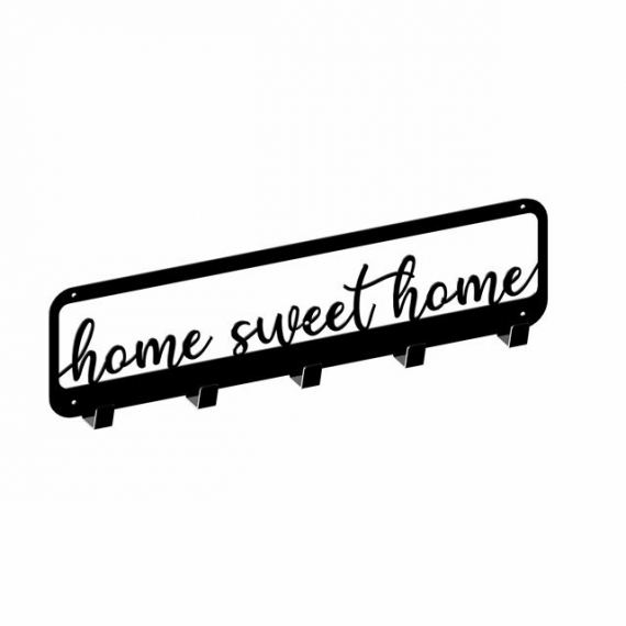 Fogas 2072 Home Sweet Home felirat, fekete matt