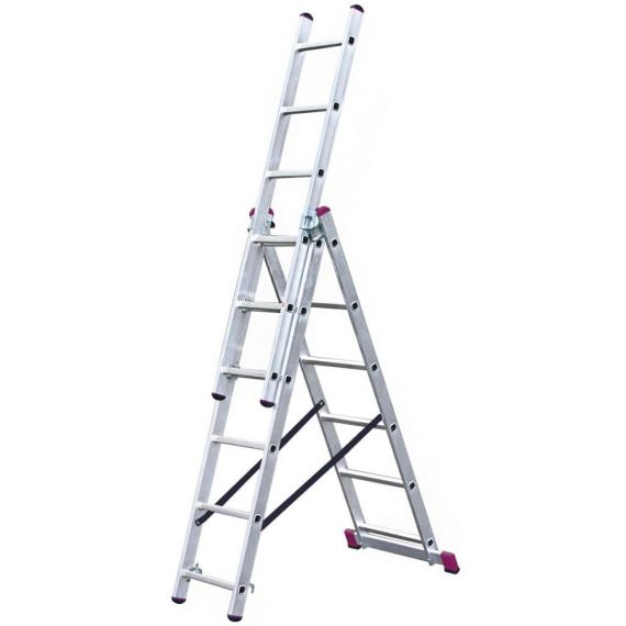 Sokc�l� l�tra Corda 3x6 l�pcs�fokos, alu