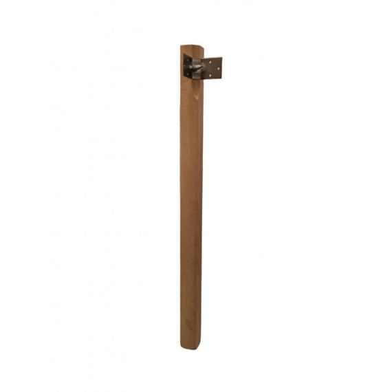 Asztall�b sz�gletes 40x40, Nat�r b�kk, 720x40x40mm
