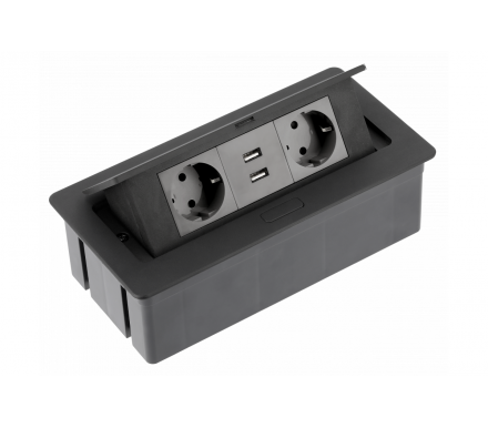 Konnektor felbillen 2+2 usb, GTV