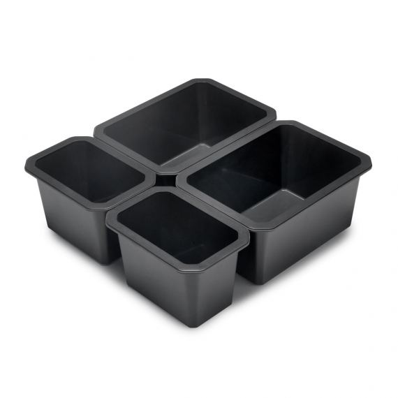 Fi�krendez� szett (rendel�sre), antracit, 4-es