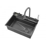 Mosogat NP Vex, 1 mly, antracit, 680x460mm