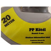 K�t�l bliszteres fonatolt PP, 20m, s�rga, 6mm